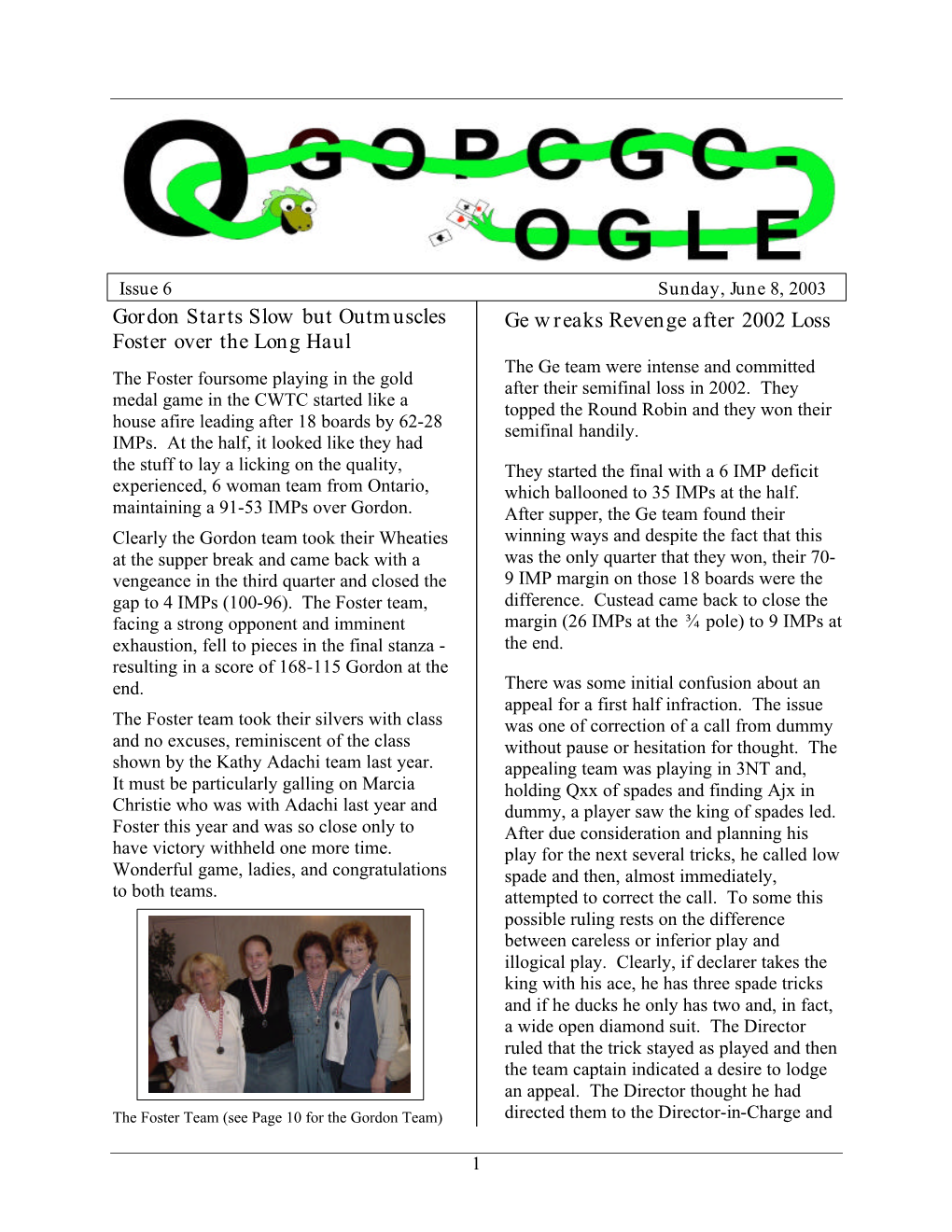 Ogopogo-Ogle Issue 6