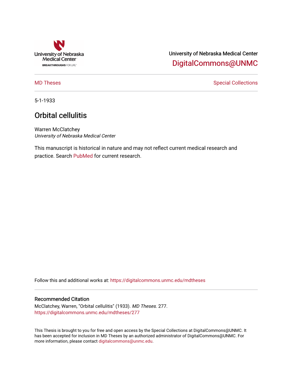 Orbital Cellulitis