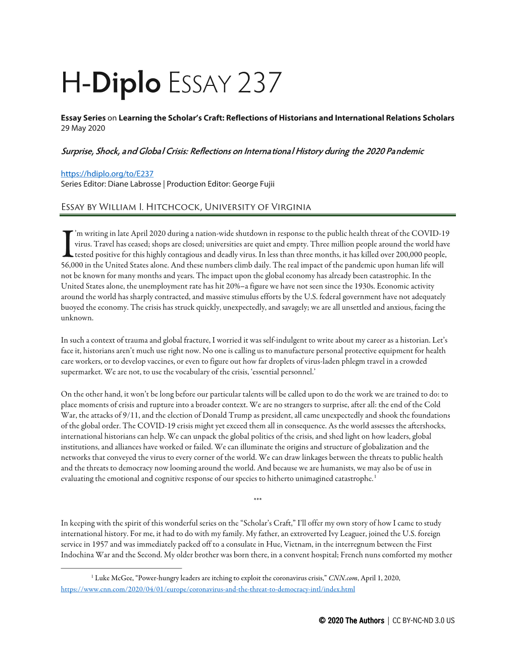 H-Diplo ESSAY 237