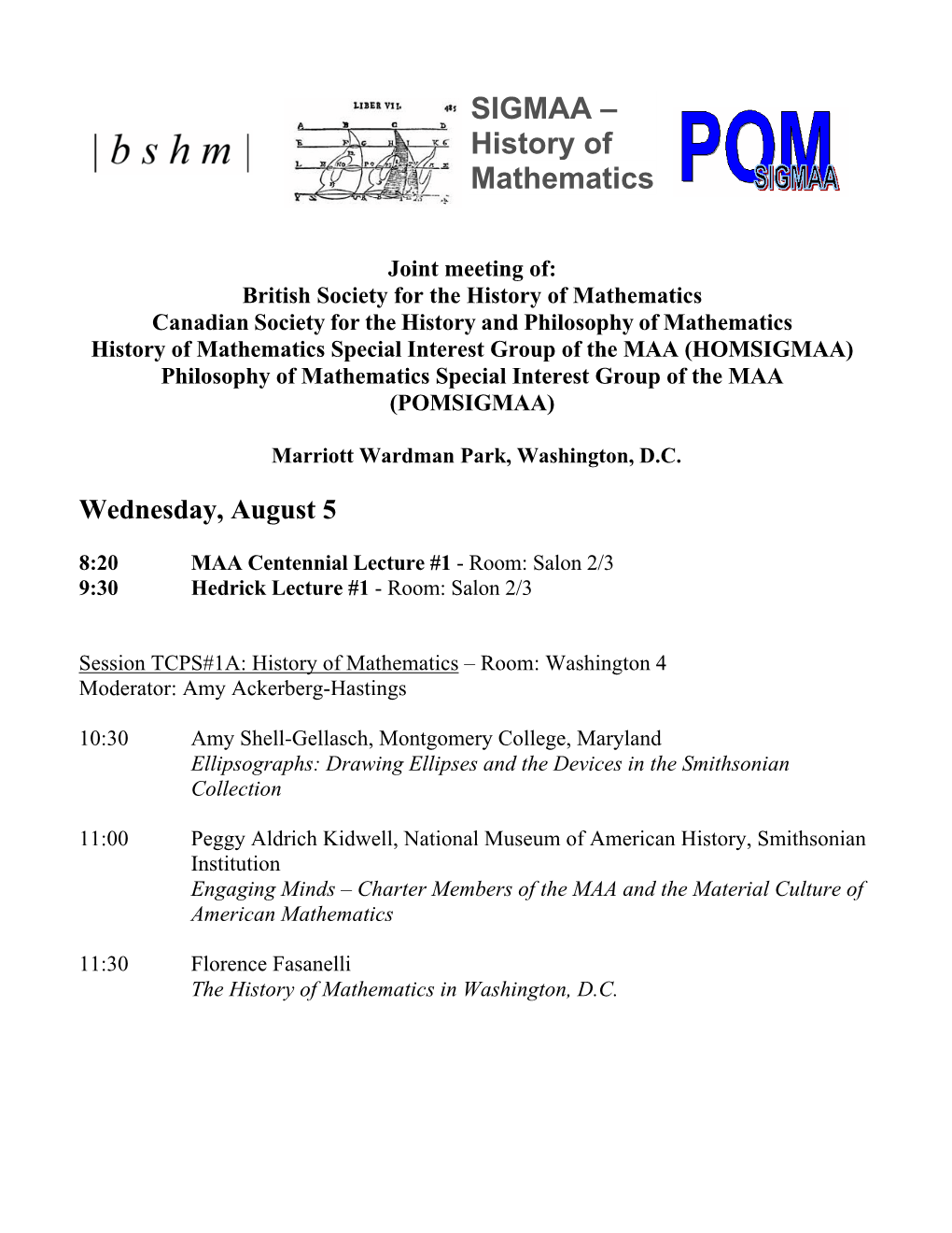 History of Mathematics