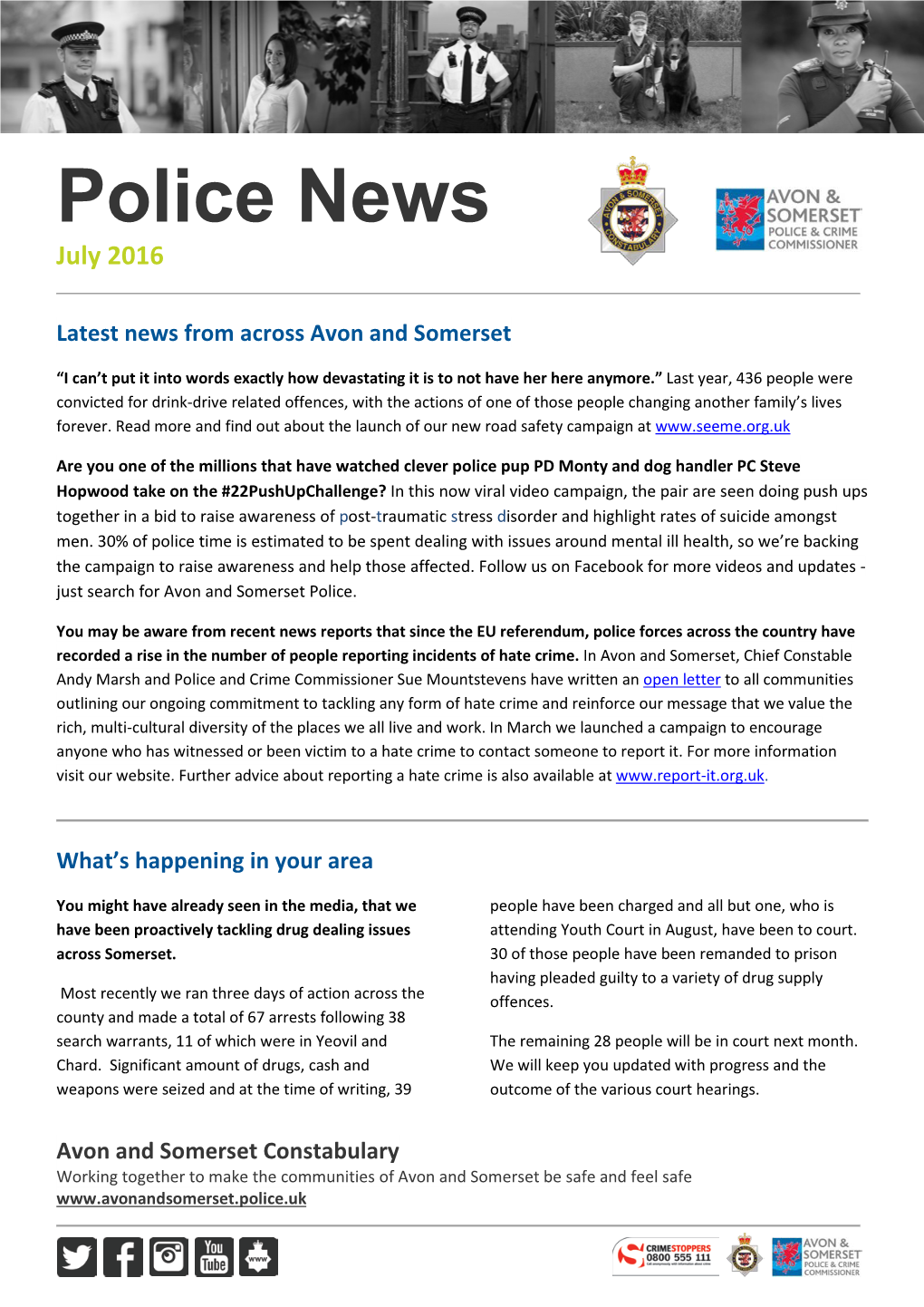 Police News July 2016
