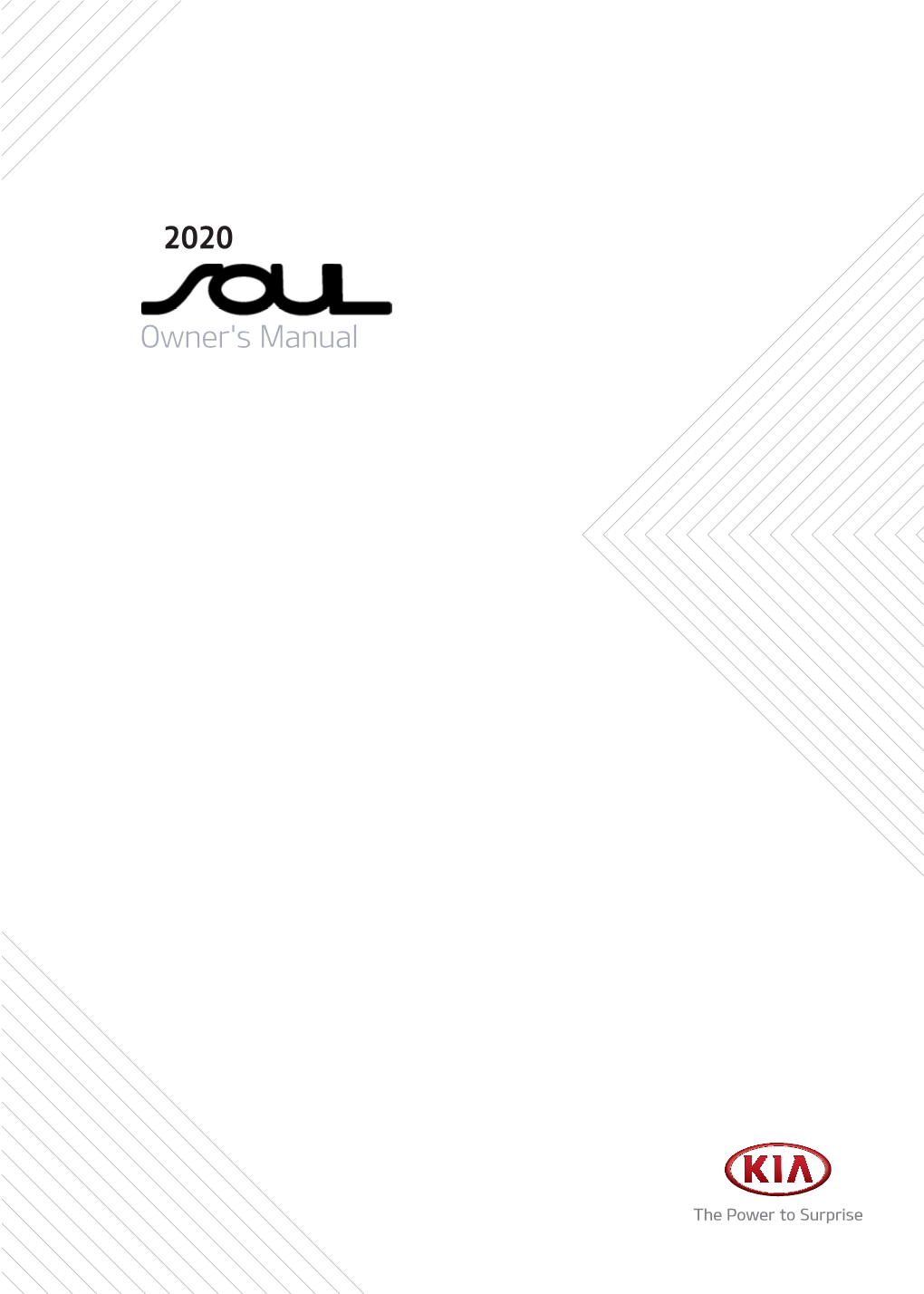 2020 Kia Soul Owner's Manual