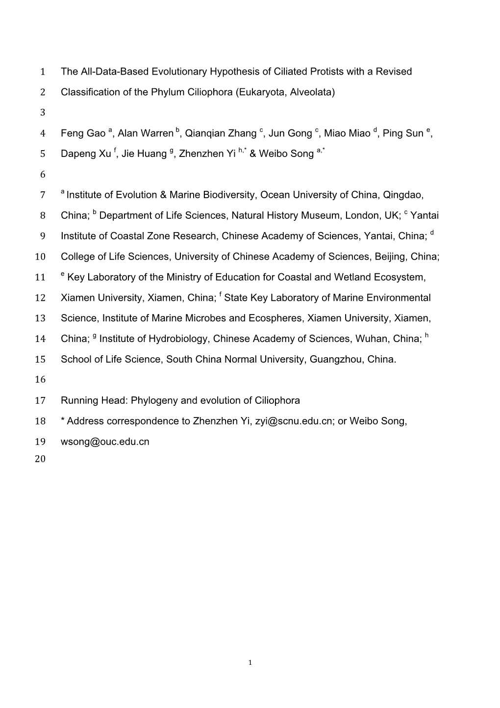 classification-of-the-phylum-ciliophora-eukaryota-alveolata-docslib