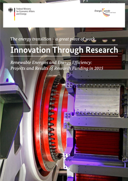 Innovation Through Research
