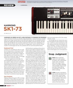Hammond Sk1-73