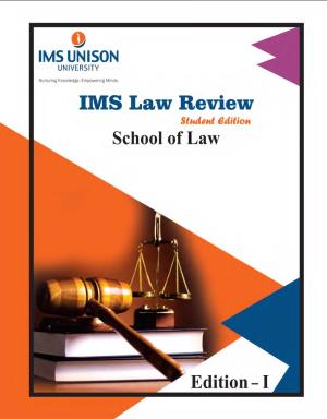 IMS Law Review School of Law