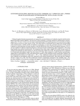 Extended Envelopes Around Galactic Cepheids. Iii. Y Ophiuchi and Persei from Near-Infrared Interferometry with Chara/Fluor