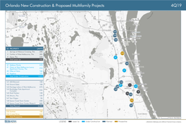 Orlando New Construction & Proposed Multifamily Projects