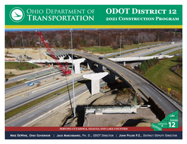 ODOT District 12 2021 Construction Program