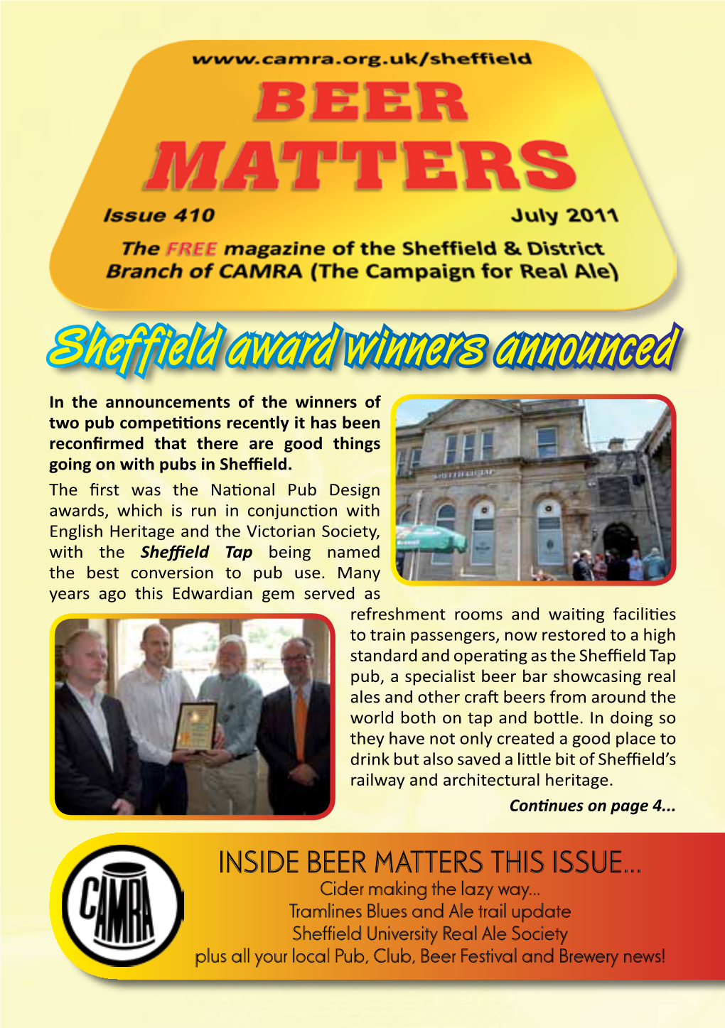 Beer Matters This Issue