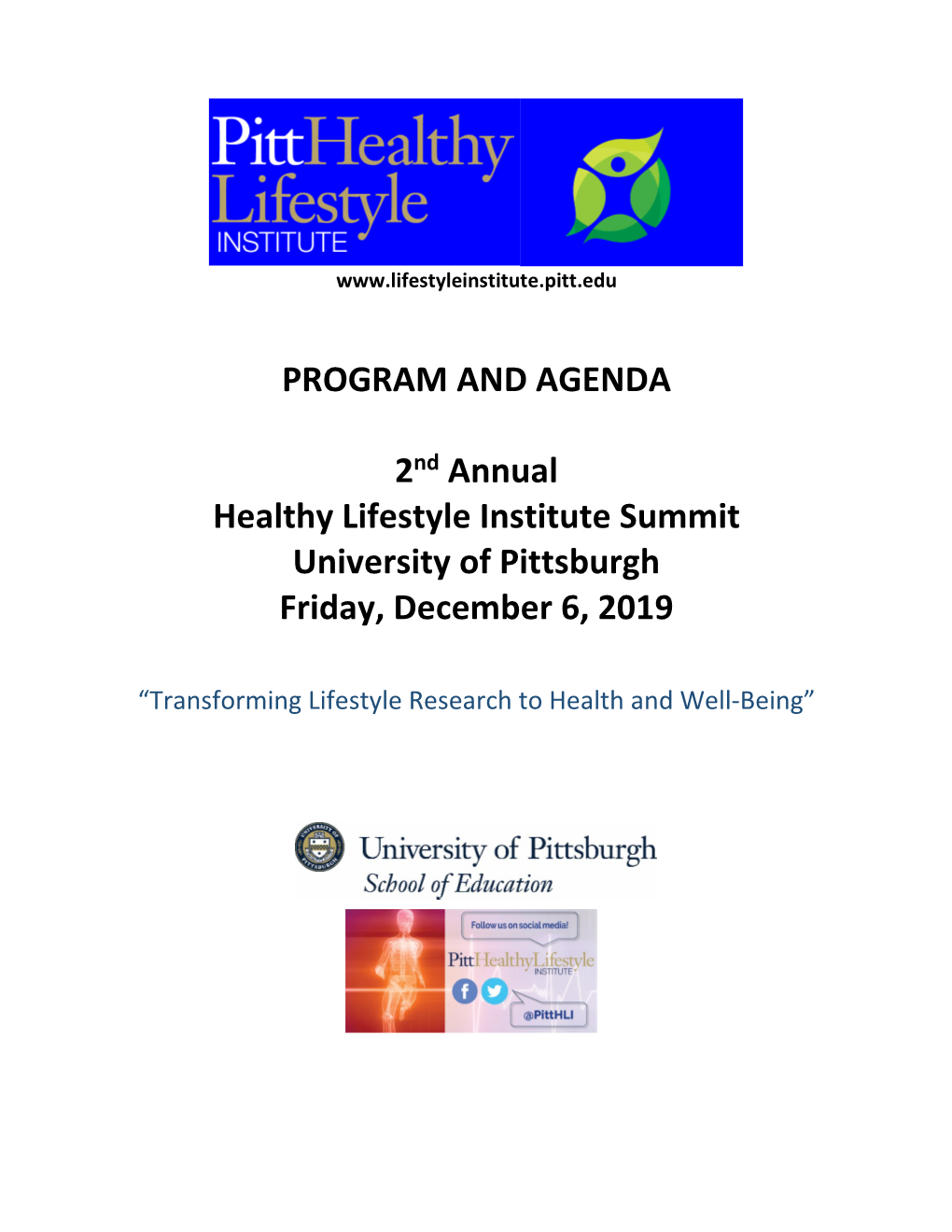 Summit Agenda 2019