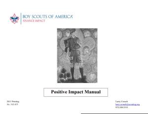 Positive Impact Manual