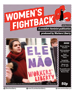 A Socialist-Feminist Publication Produced by Workers Liberty