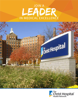 The Christ Hospital Health Network and the Greater Cincinnati Area