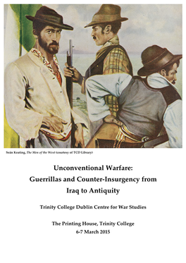 Guerrilla War Programme & Abstracts