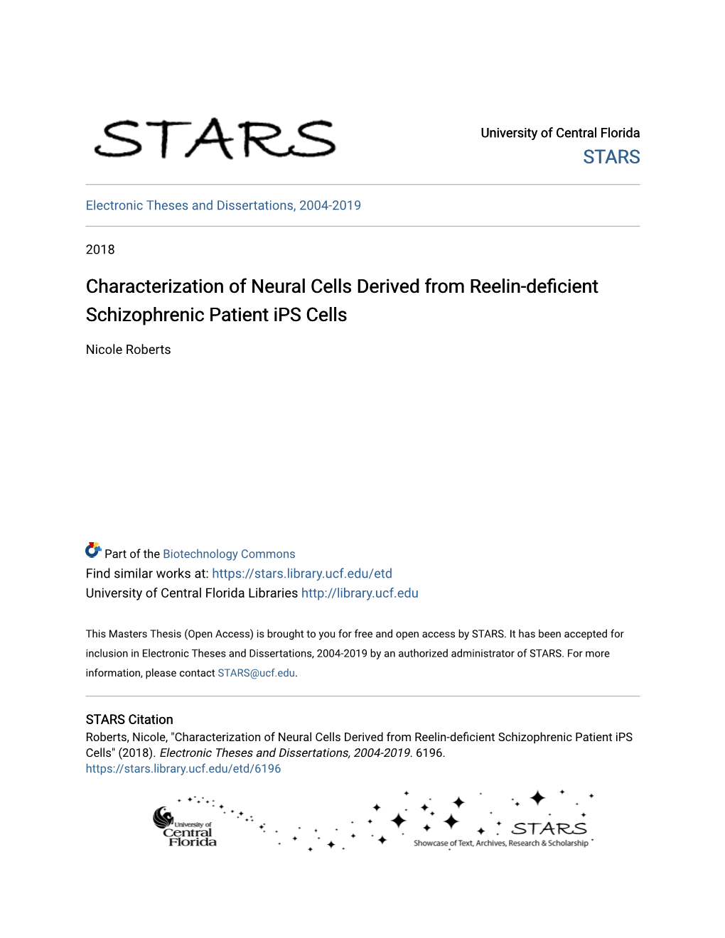 Characterization of Neural Cells Derived from Reelin-Deficient Schizophrenic Patient Ips Cells