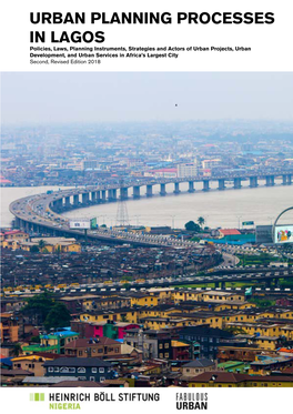Urban Planning Processes in Lagos