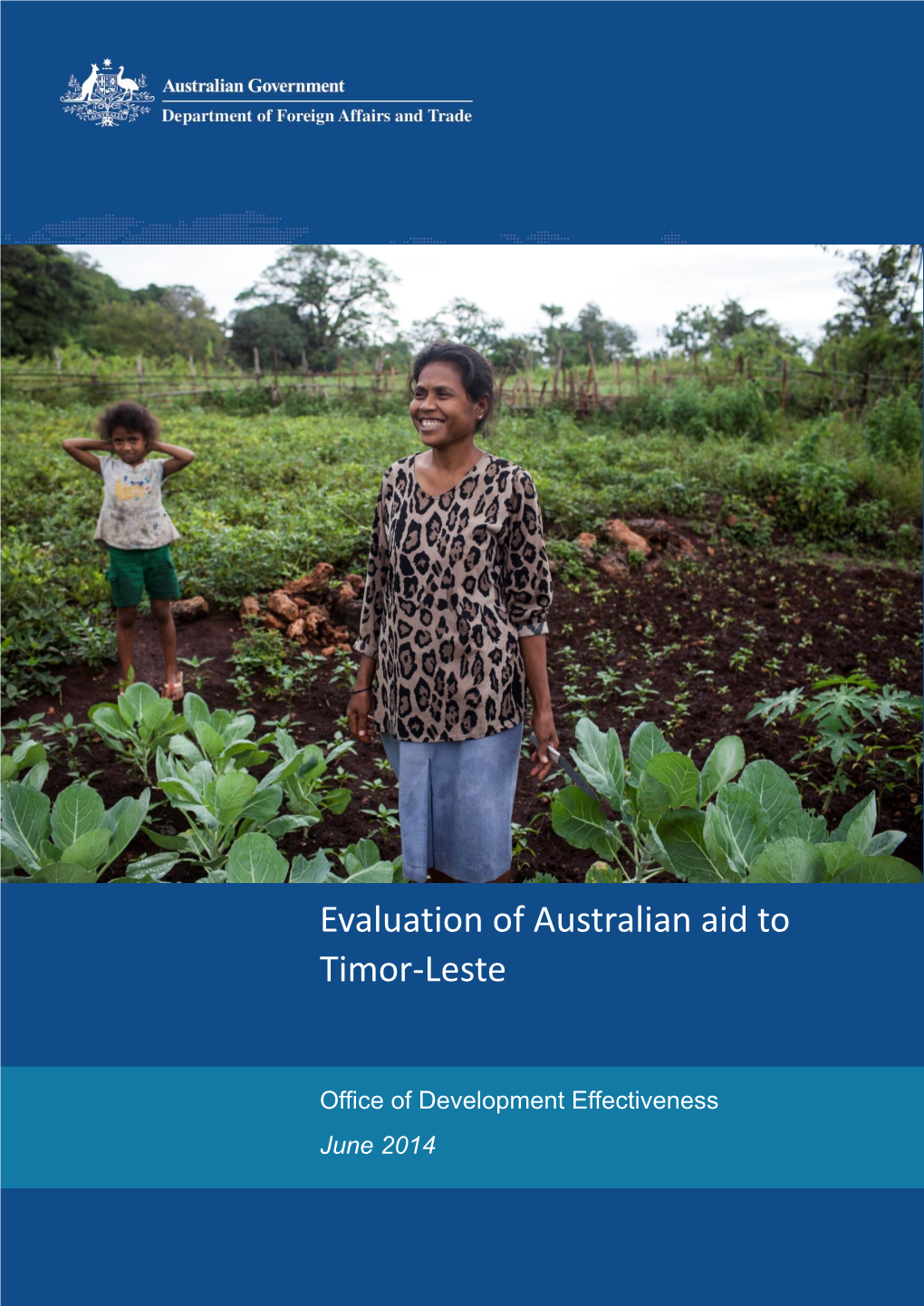 Evaluation of Australian Aid to Timor-Leste