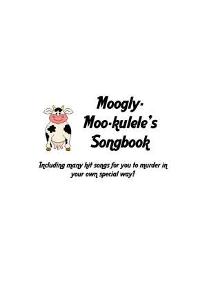 Moogly Songbook 1