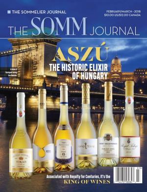 The Sommelier Journal February/March • 2018 $10.00 Us/$12.00 Canada the Somm Journal