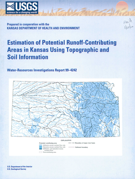 Estimation of Potential Runoff-Contributing Areas in Kansas Using Topographic and Soil Information