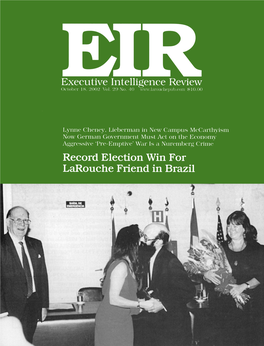 Executive Intelligence Review, Volume 29, Number 40, October 18