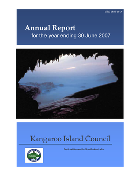 Annual Report for the Year Ending 30 June 2007