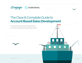 The Clear & Complete Guide to Account Based Sales Development