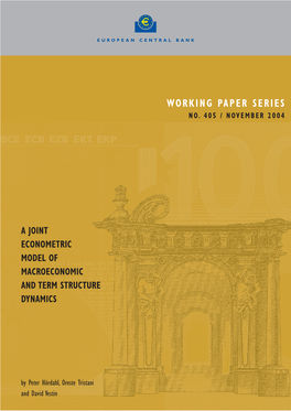 A Joint Econometric Model of Macroeconomic and Term Structure Dynamics