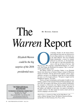 Elizabeth Warren Could Be the Big Surprise of the 2016 Presidential Race