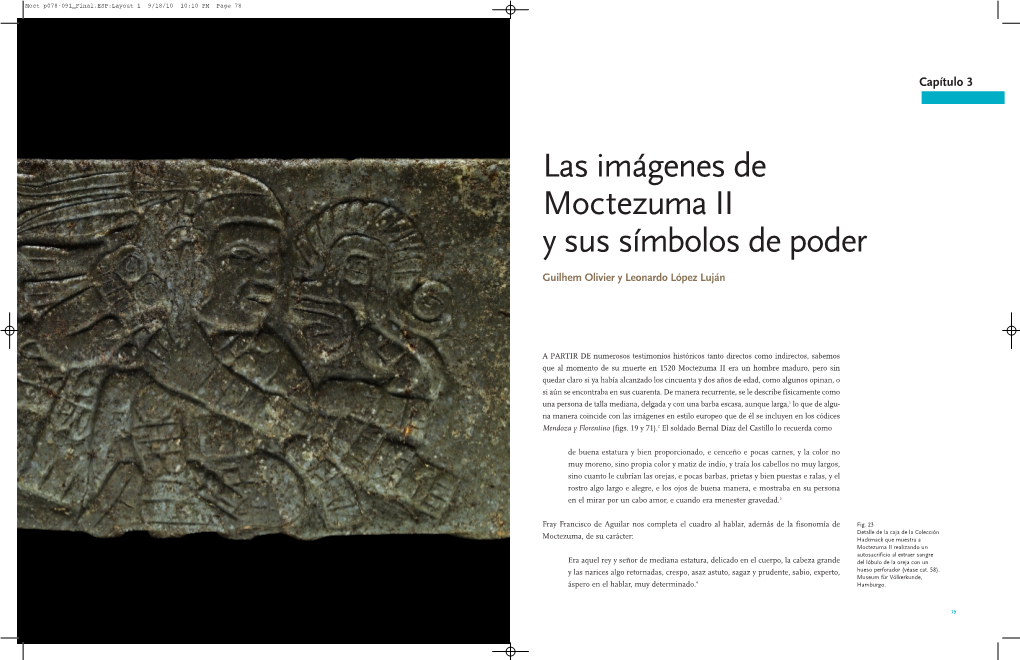 LAS IMÁGENES DE MOCTEZUMA II Y SUS SÍMBOLOS DE PODER 81 Moct P078-091 Final.ESP:Layout 1 9/18/10 10:10 PM Page 82