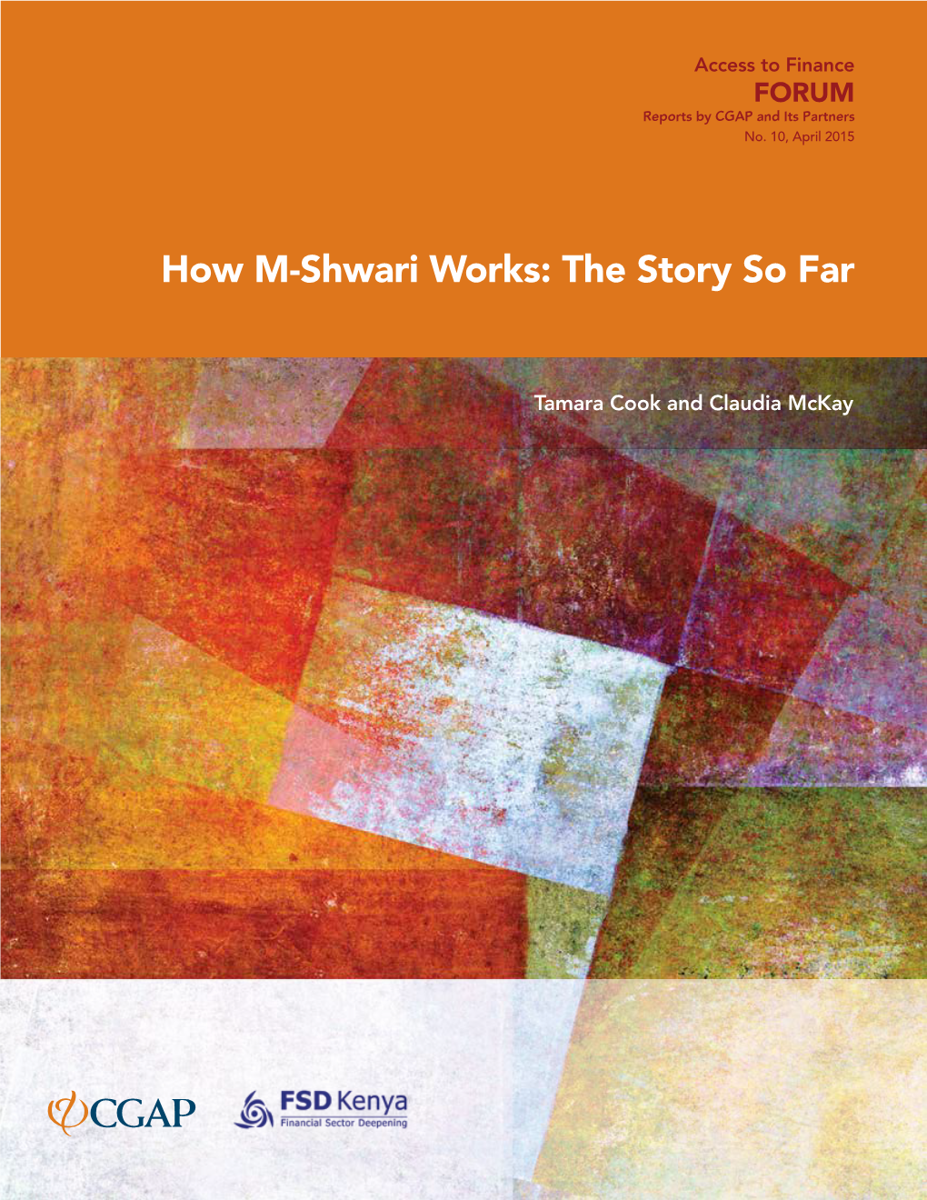 How M-Shwari Works: the Story So Far
