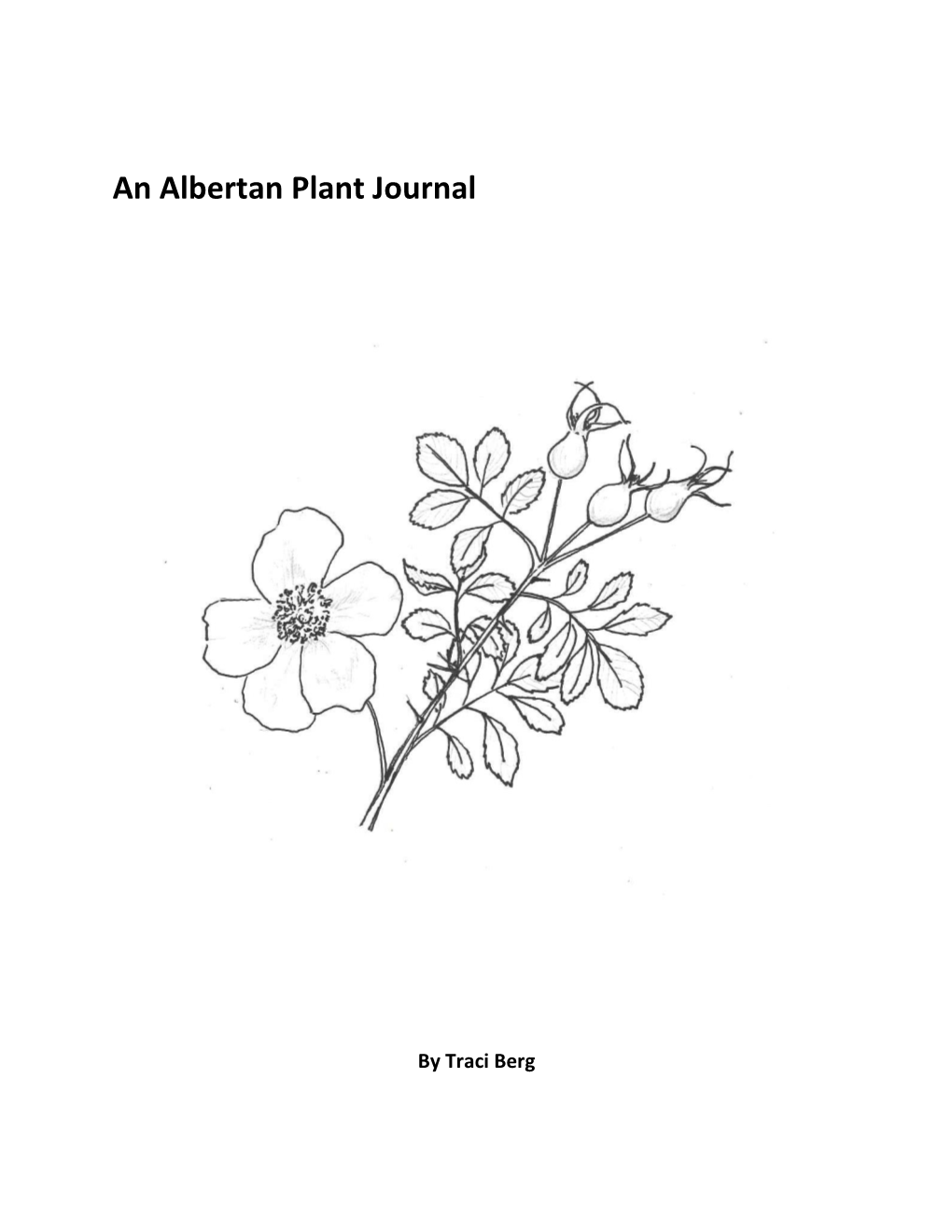 An Albertan Plant Journal