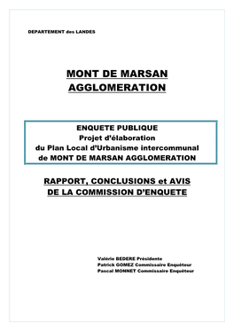 Mont De Marsan Agglomeration
