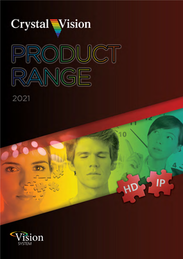 2021 Vision Product Range Catalogue
