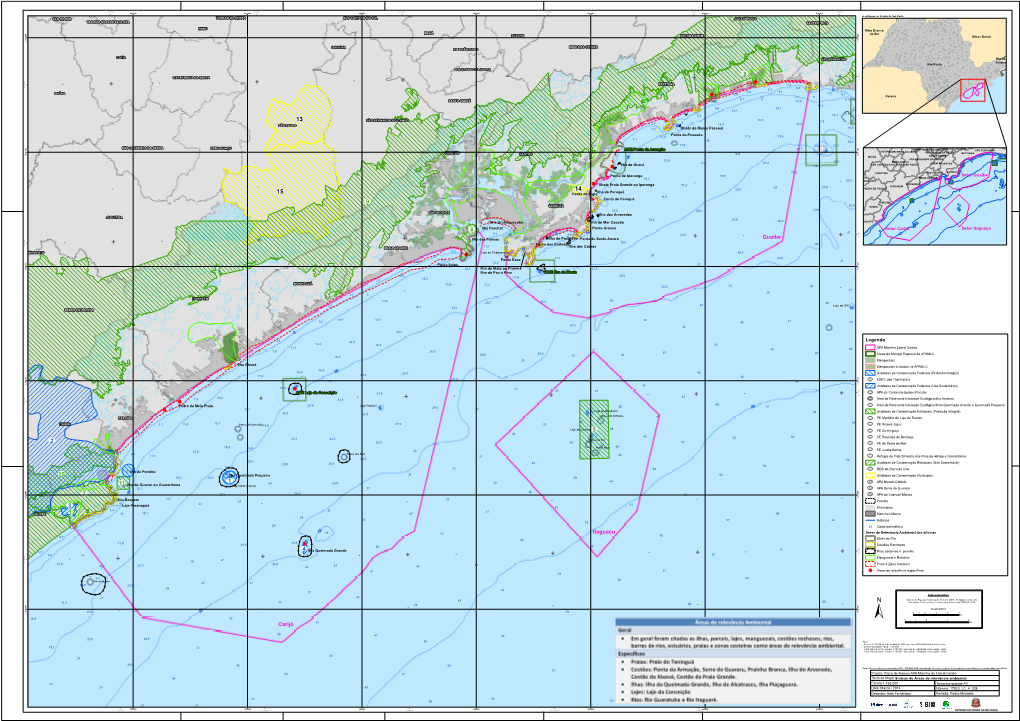 Áreas De Relevância Ambiental Das Oficinas 13 55 0,8 24 1 Barra De Rio 0 46 28,5 17,9 28,5 53 Costões Rochosos S