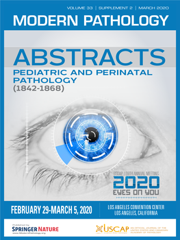 Pediatric and Perinatal Pathology (1842-1868)