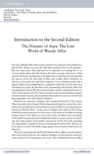 Introduction to the Second Edition the Prisoner of Aura: the Lost World of Woody Allen