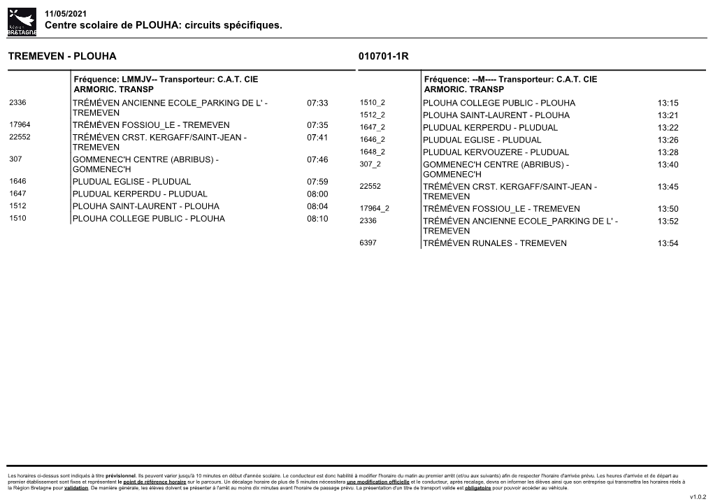 Etablissements Scolaires Du Secteur De Plouha