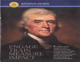 Jefferson Awards Building a Culture of Service
