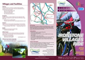 Ironstone Villages Ride Directions