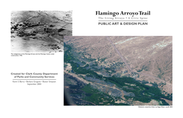 Flamingo Arroyo Trail the Living Arroyo • a Civic Spine PUBLIC ART & DESIGN PLAN