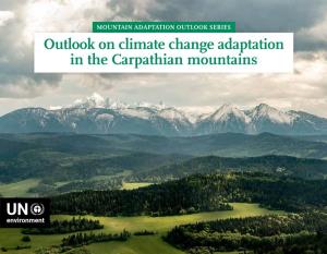 Outlook on Climate Change Adaptation in the Carpathian Mountains