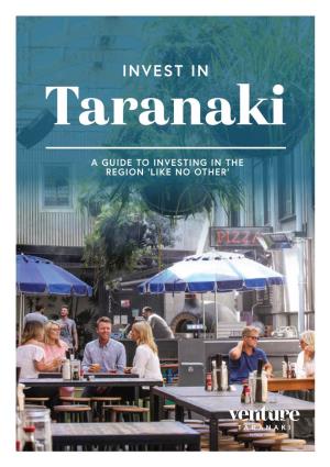 INVEST in Taranaki