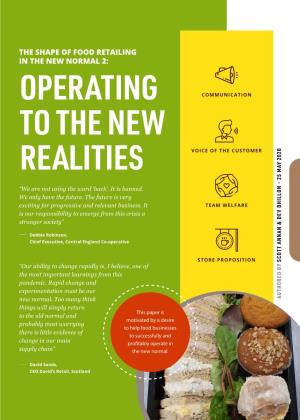 The Shape of Food Retailing in the New Normal 2