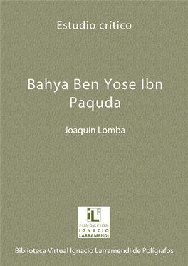 Bahya Ben Yose Ibn Paquda