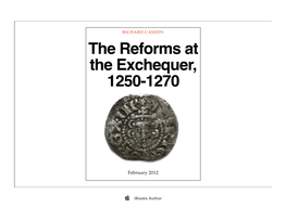 The Reforms at the Exchequer, 1250-1270