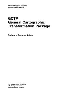 GCTP General Cartographic Transformation Package