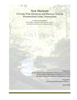 New Horizons ~ a County-Wide Greenway and Blueway Network