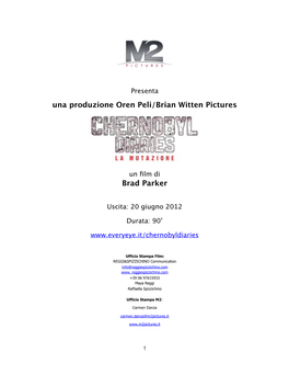 Una Produzione Oren Peli/Brian Witten Pictures Brad